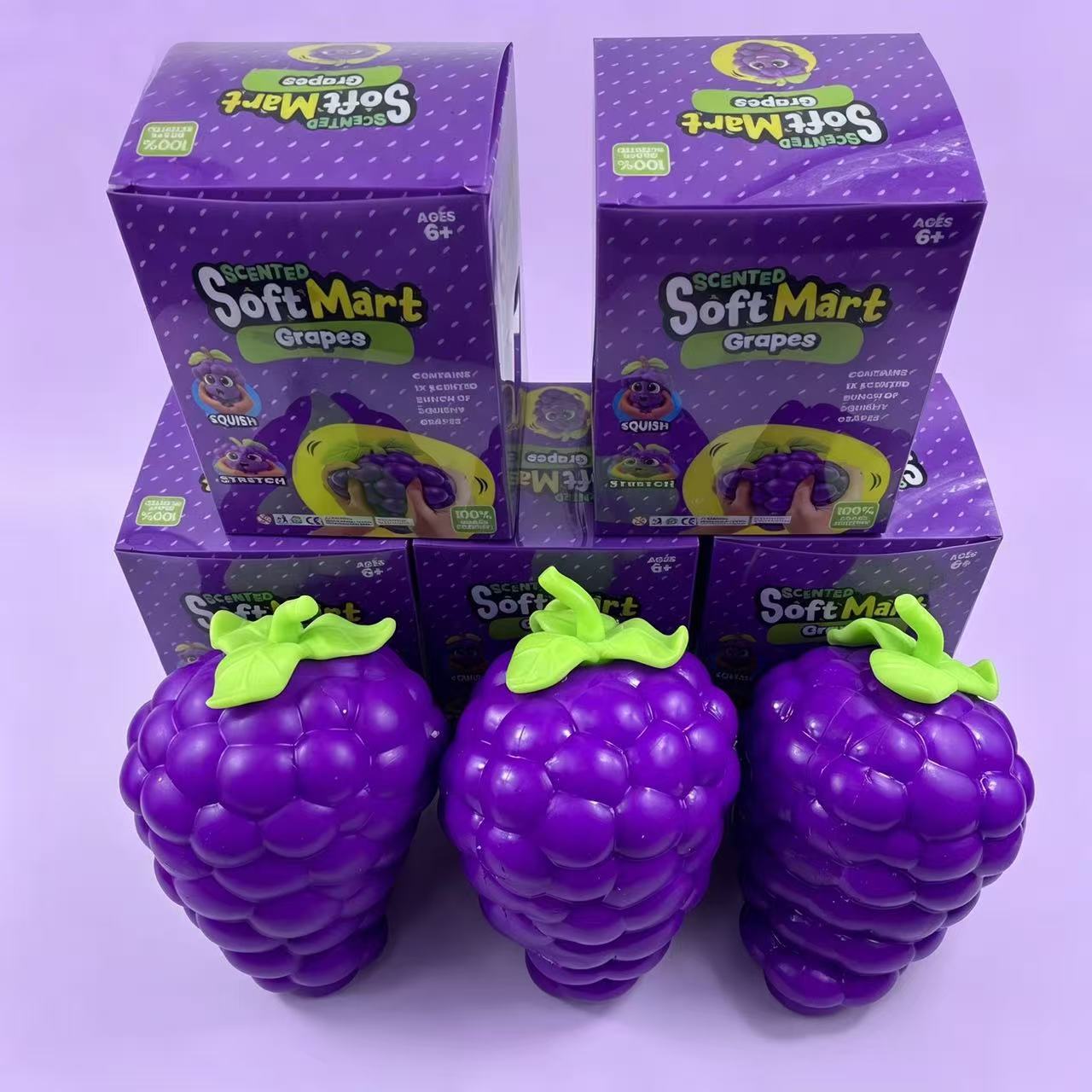 2026 Jumbo Grape Fruit Squishy - Party Games For Adults And Kids review and price
